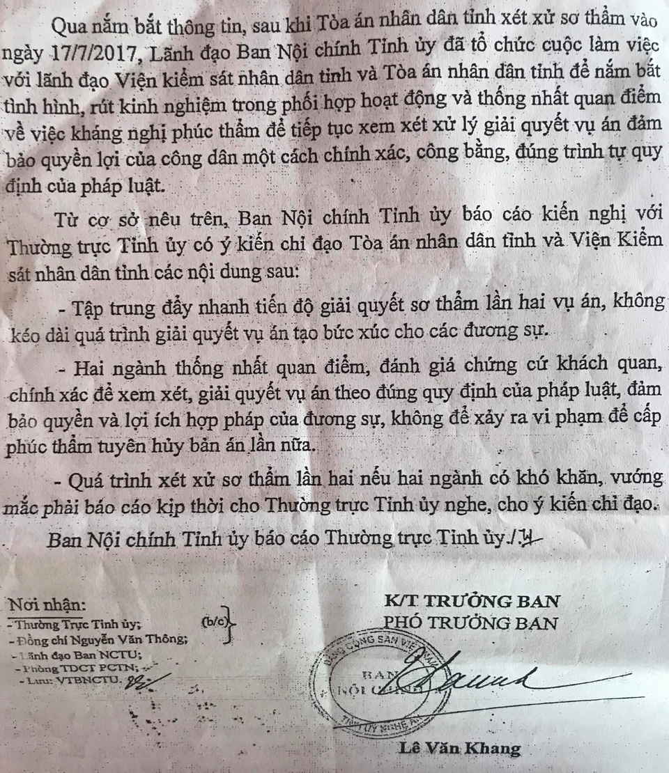 Tỉnh ủy Nghệ An chỉ đạo xử lý dứt điểm vụ gần 15 năm người dân mòn mỏi đi đòi đất - 5 Tỉnh ủy Nghệ An chỉ đạo xử lý dứt điểm vụ gần 15 năm người dân mòn mỏi đi đòi đất - 5