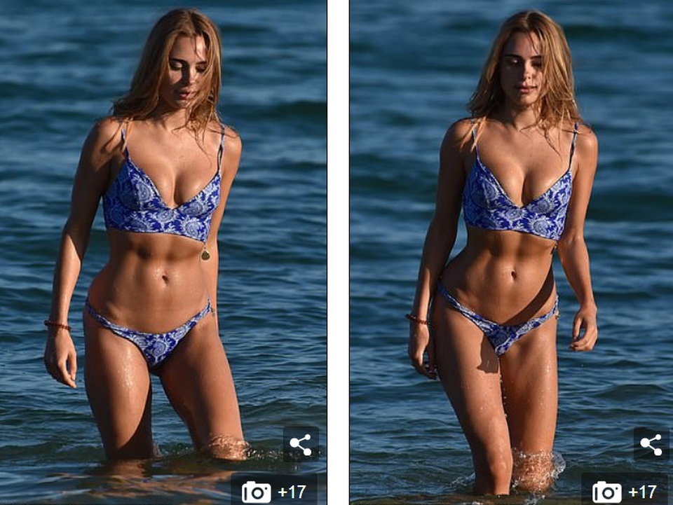 Kimberley Garner cuốn hút từng centimet - 2