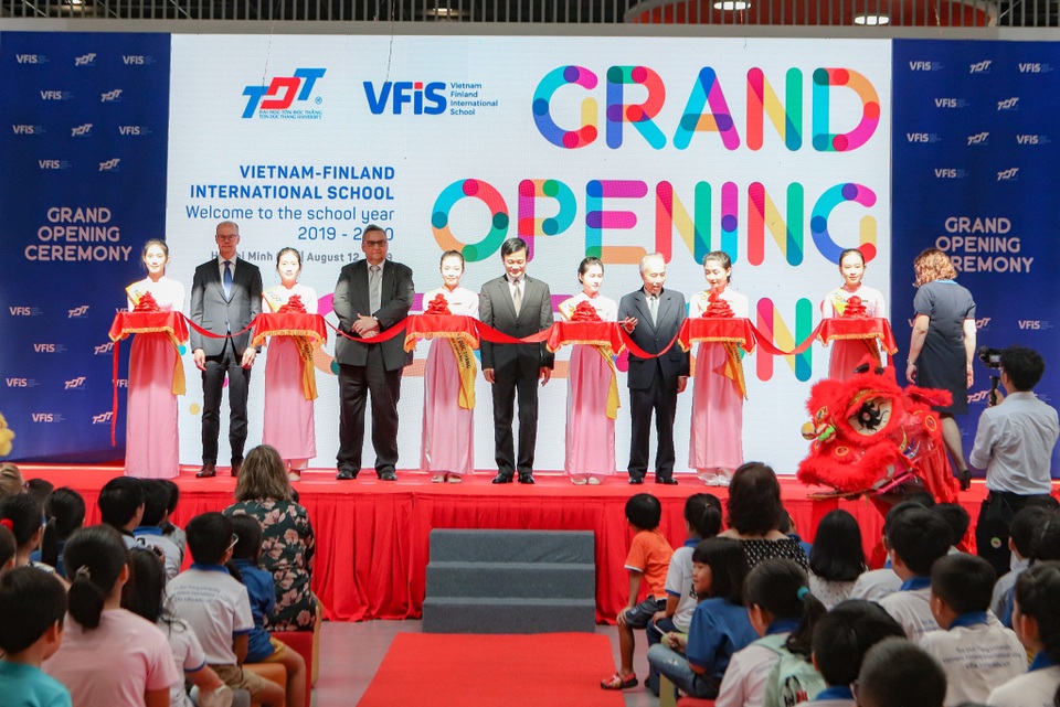 Trường quốc tế Việt Nam - Phần Lan khai giảng năm học đầu tiên - 1 Trường quốc tế Việt Nam - Phần Lan khai giảng năm học đầu tiên - 1