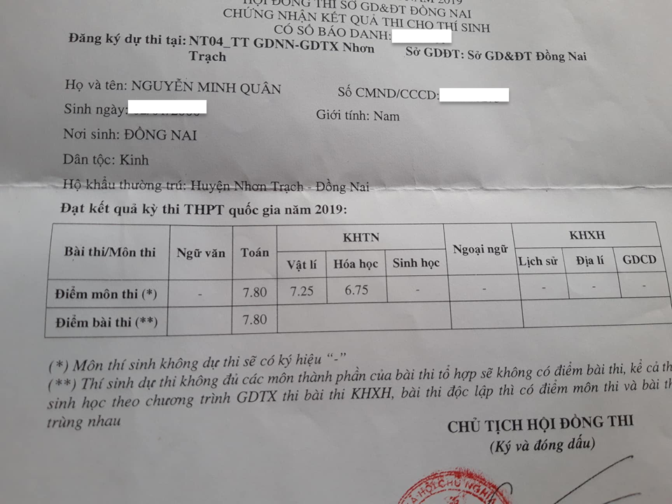 Thí sinh được 22,3 điểm khối A vẫn trượt vì trường nâng điểm chuẩn cao để đánh rớt - 1 Thí sinh được 22,3 điểm khối A vẫn trượt vì trường nâng điểm chuẩn cao để đánh rớt - 1