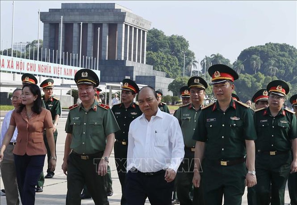 Thủ tướng nhấn mạnh ý nghĩa thiêng liêng của Lăng Chủ tịch Hồ Chí Minh - 1 Thủ tướng nhấn mạnh ý nghĩa thiêng liêng của Lăng Chủ tịch Hồ Chí Minh - 1