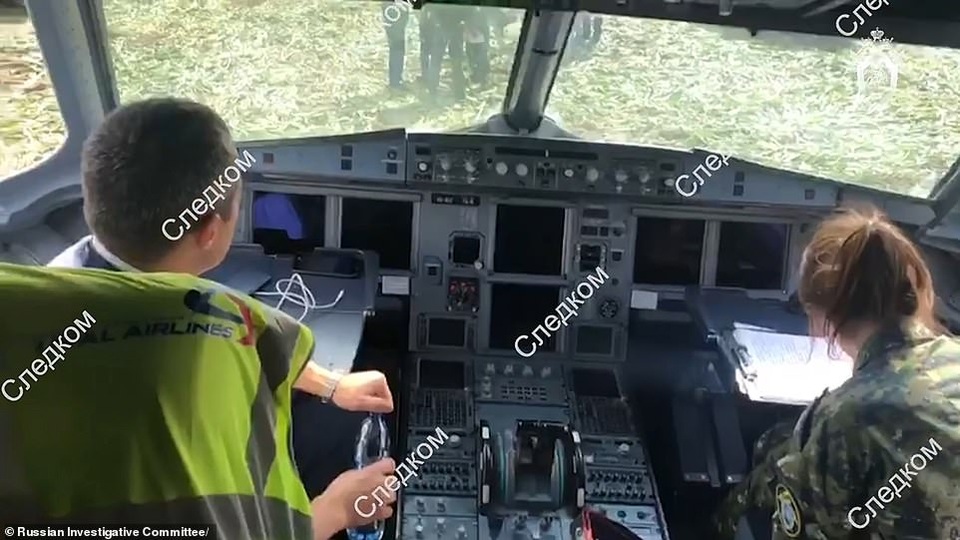 Video chim lao vào động cơ làm máy bay Nga chở 233 người tiếp đất bằng bụng - 4 Video chim lao vào động cơ làm máy bay Nga chở 233 người tiếp đất bằng bụng - 4