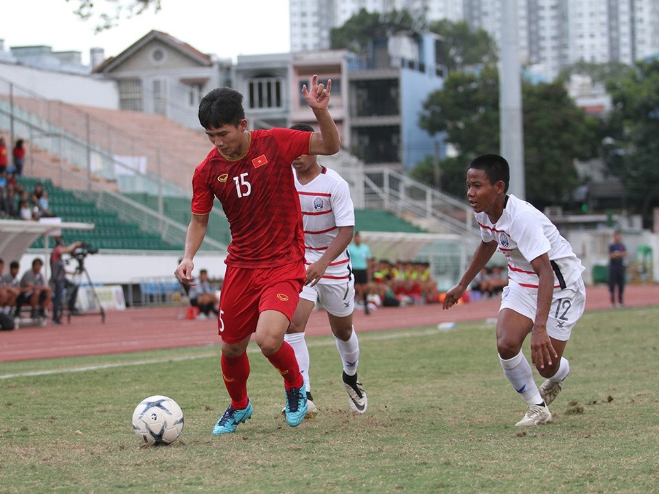 Thua U18 Campuchia, U18 Việt Nam bị loại khỏi giải U18 Đông Nam Á - 5 Thua U18 Campuchia, U18 Việt Nam bị loại khỏi giải U18 Đông Nam Á - 5