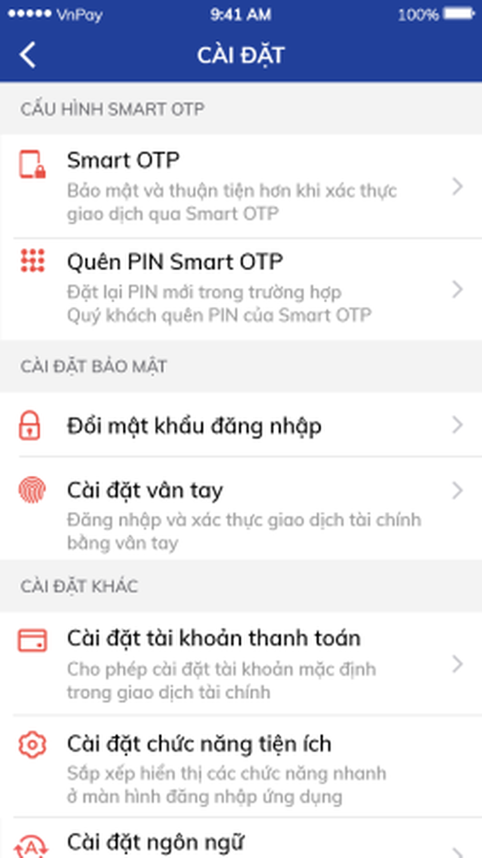 BIDV tích hợp Smart OTP ngay trên ứng dụng BIDV SmartBanking - 2 BIDV tích hợp Smart OTP ngay trên ứng dụng BIDV SmartBanking - 2