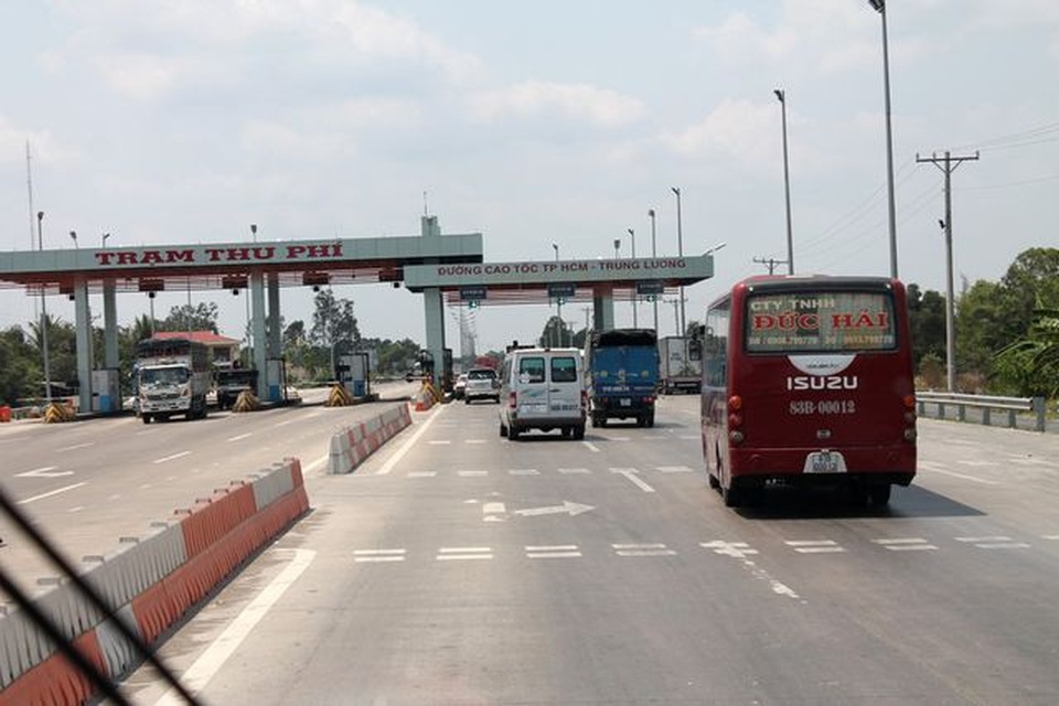 Đề xuất thu phí trở lại trên cao tốc TPHCM - Trung Lương - 1 Đề xuất thu phí trở lại trên cao tốc TPHCM - Trung Lương - 1