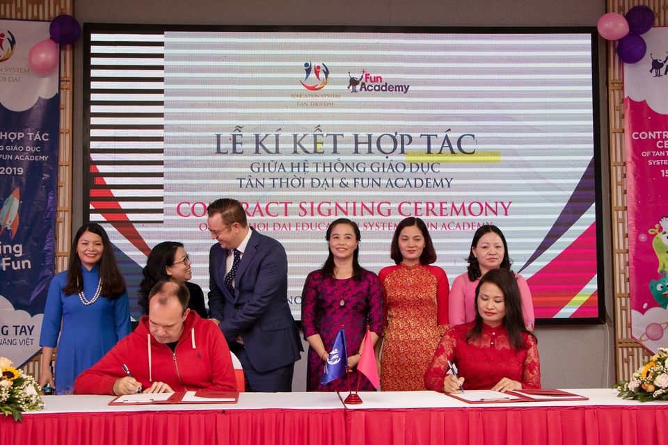 Hệ thống Giáo dục Tân Thời Đại hợp tác với Công ty Giáo dục Fun Academy Phần Lan - 2 Hệ thống Giáo dục Tân Thời Đại hợp tác với Công ty Giáo dục Fun Academy Phần Lan - 2