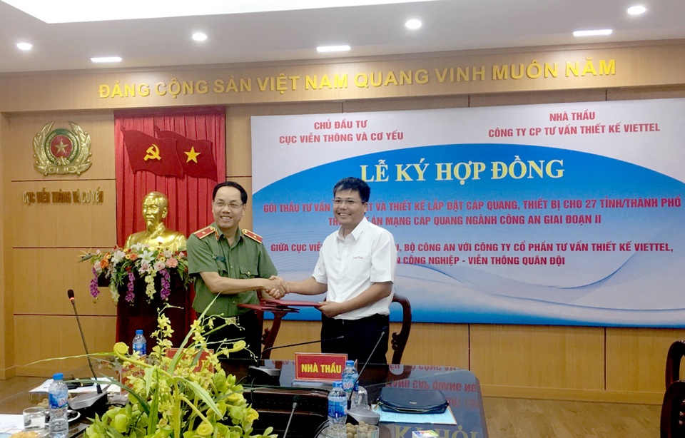 Viettel trúng thầu xây dựng dự án mạng cáp quang lớn nhất cho Bộ Công an - 4 Viettel trúng thầu xây dựng dự án mạng cáp quang lớn nhất cho Bộ Công an - 4