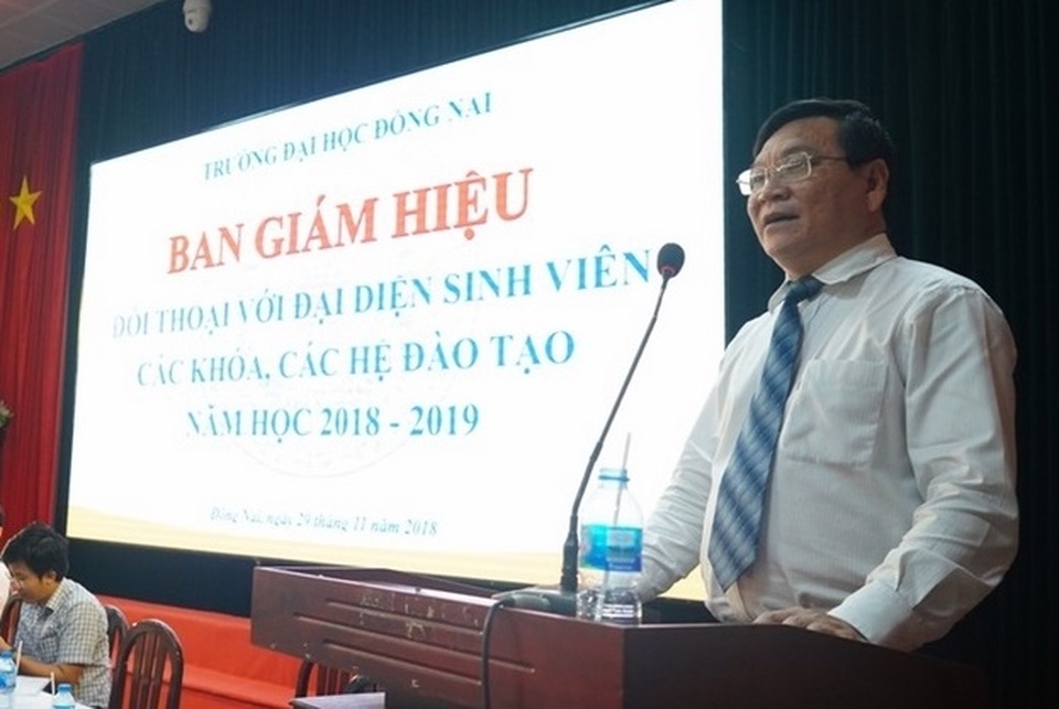 Hiệu trưởng trường ĐH Đồng Nai: “Chỉ có 1-3 thí sinh trúng tuyển, buộc lòng phải nâng điểm chuẩn các ngành” - 1 Hiệu trưởng trường ĐH Đồng Nai: “Chỉ có 1-3 thí sinh trúng tuyển, buộc lòng phải nâng điểm chuẩn các ngành” - 1