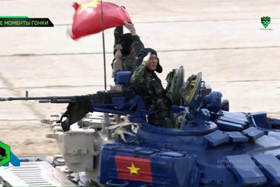 Việt Nam giành hạng nhì chung kết đua xe tăng ở Nga - 8 Việt Nam giành hạng nhì chung kết đua xe tăng ở Nga - 8