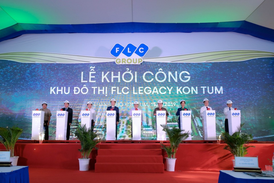 Chính thức khởi công FLC Legacy Kon Tum, dự án đô thị cao cấp đầu tiên của Tập đoàn FLC tại Tây Nguyên - 1 Chính thức khởi công FLC Legacy Kon Tum, dự án đô thị cao cấp đầu tiên của Tập đoàn FLC tại Tây Nguyên - 1