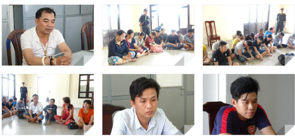 Triệt phá sòng bạc “khủng”, bắt giữ 48 đối tượng - 1 Triệt phá sòng bạc “khủng”, bắt giữ 48 đối tượng - 1