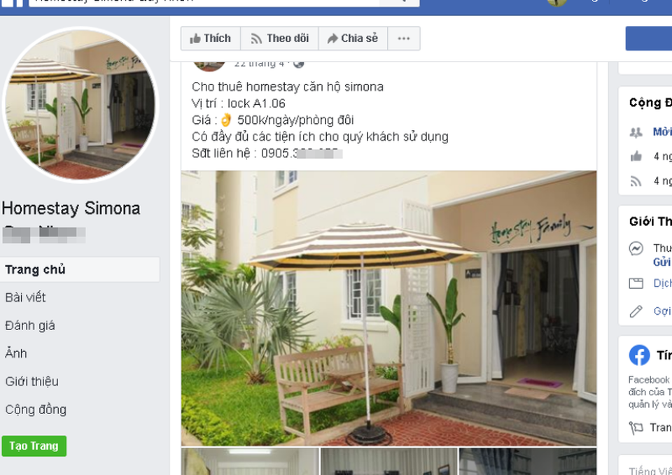 Nhà ở xã hội biến thành homestay - 1 Nhà ở xã hội biến thành homestay - 1