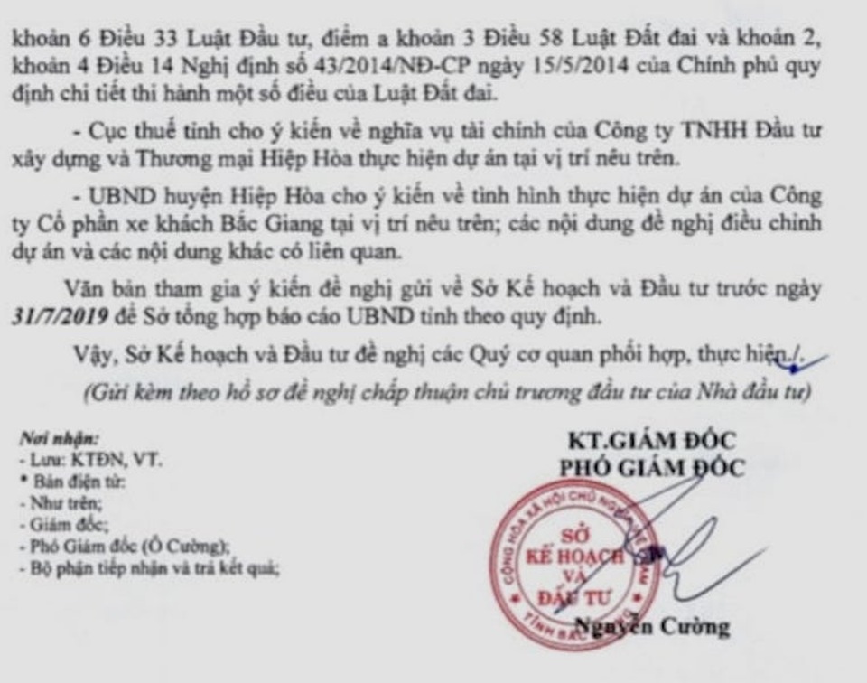 Hài hước chuyện một doanh nghiệp định “làm xiếc” nhiều Sở ngành tại Bắc Giang! - 2 Hài hước chuyện một doanh nghiệp định “làm xiếc” nhiều Sở ngành tại Bắc Giang! - 2