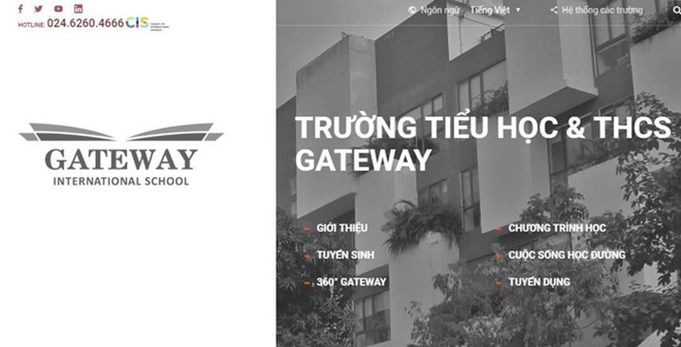 Sau vụ học sinh Gateway tử vong, nhiều trường “âm thầm” gỡ danh xưng “quốc tế” - 2 Sau vụ học sinh Gateway tử vong, nhiều trường “âm thầm” gỡ danh xưng “quốc tế” - 2