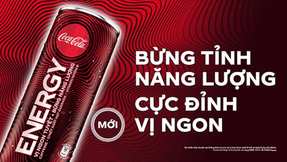 Coca-cola chính thức ra mắt nước tăng lực Coca-cola Energy tại Việt Nam - 1 Coca-cola chính thức ra mắt nước tăng lực Coca-cola Energy tại Việt Nam - 1