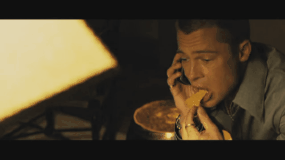 Brad Pitt dành cả sự nghiệp đóng phim để diễn cảnh... ăn - 16 Brad Pitt dành cả sự nghiệp đóng phim để diễn cảnh... ăn - 16