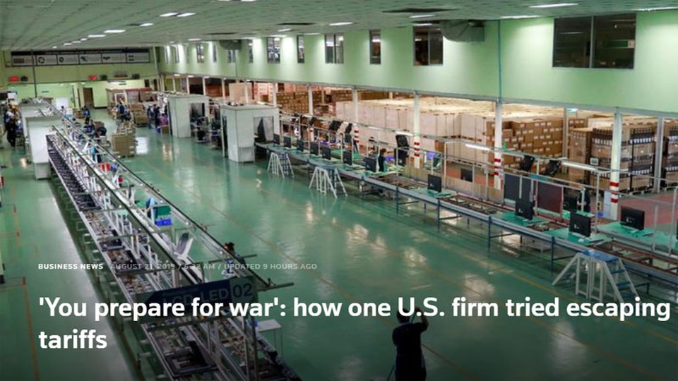 Cách một công ty Mỹ ở Trung Quốc “lách” thuế quan - 2 Cách một công ty Mỹ ở Trung Quốc “lách” thuế quan - 2