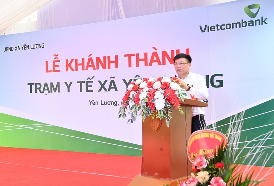 Khánh thành Trạm y tế xã Yên Lương tại tỉnh Phú Thọ do Vietcombank tài trợ 2 tỷ đồng - 3 Khánh thành Trạm y tế xã Yên Lương tại tỉnh Phú Thọ do Vietcombank tài trợ 2 tỷ đồng - 3
