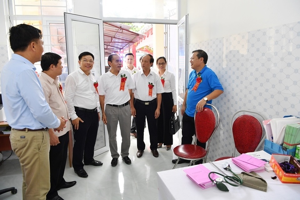 Khánh thành Trạm y tế xã Yên Lương tại tỉnh Phú Thọ do Vietcombank tài trợ 2 tỷ đồng - 6 Khánh thành Trạm y tế xã Yên Lương tại tỉnh Phú Thọ do Vietcombank tài trợ 2 tỷ đồng - 6
