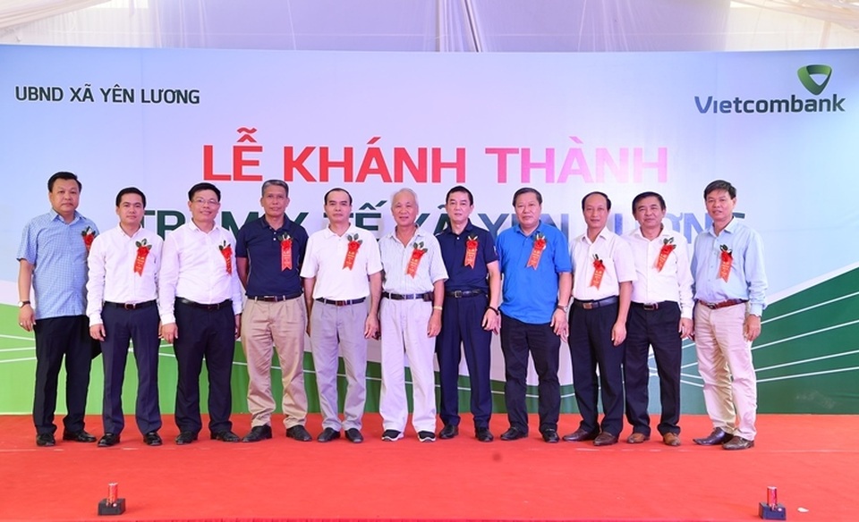 Khánh thành Trạm y tế xã Yên Lương tại tỉnh Phú Thọ do Vietcombank tài trợ 2 tỷ đồng - 7 Khánh thành Trạm y tế xã Yên Lương tại tỉnh Phú Thọ do Vietcombank tài trợ 2 tỷ đồng - 7