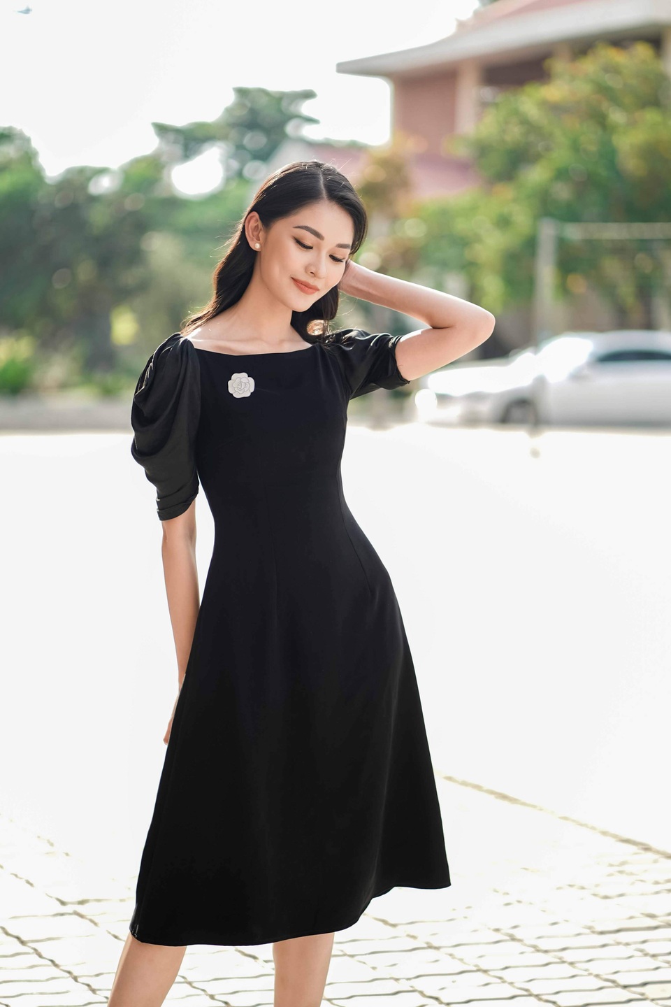 Hơn 13 tuổi, Vũ Cẩm Nhung trẻ đẹp không kém Á hậu Thùy Dung - 3 Hơn 13 tuổi, Vũ Cẩm Nhung trẻ đẹp không kém Á hậu Thùy Dung - 3