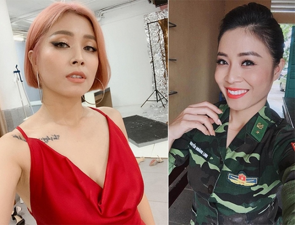 Nữ MC “Chúng tôi là chiến sĩ” gây tranh cãi khi thay đổi dung mạo - 3 Nữ MC “Chúng tôi là chiến sĩ” gây tranh cãi khi thay đổi dung mạo - 3