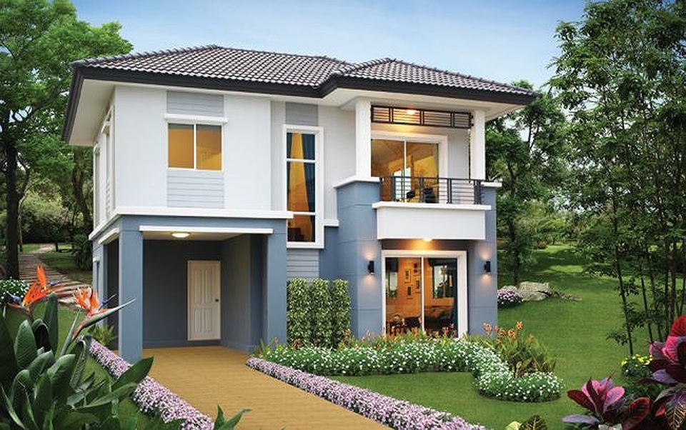 Những mẫu nhà 2 tầng mái thái kiểu mới đẹp ngẩn ngơ - 2 Những mẫu nhà 2 tầng mái thái kiểu mới đẹp ngẩn ngơ - 2