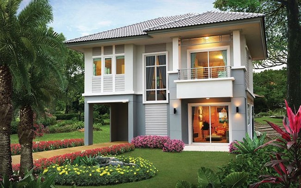 Những mẫu nhà 2 tầng mái thái kiểu mới đẹp ngẩn ngơ - 3 Những mẫu nhà 2 tầng mái thái kiểu mới đẹp ngẩn ngơ - 3