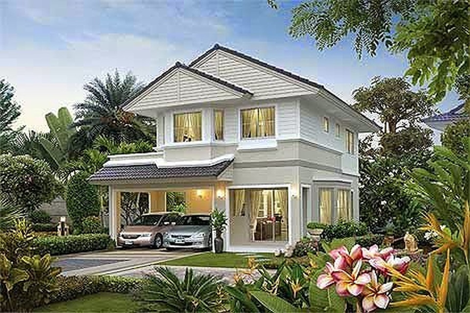 Những mẫu nhà 2 tầng mái thái kiểu mới đẹp ngẩn ngơ - 5 Những mẫu nhà 2 tầng mái thái kiểu mới đẹp ngẩn ngơ - 5