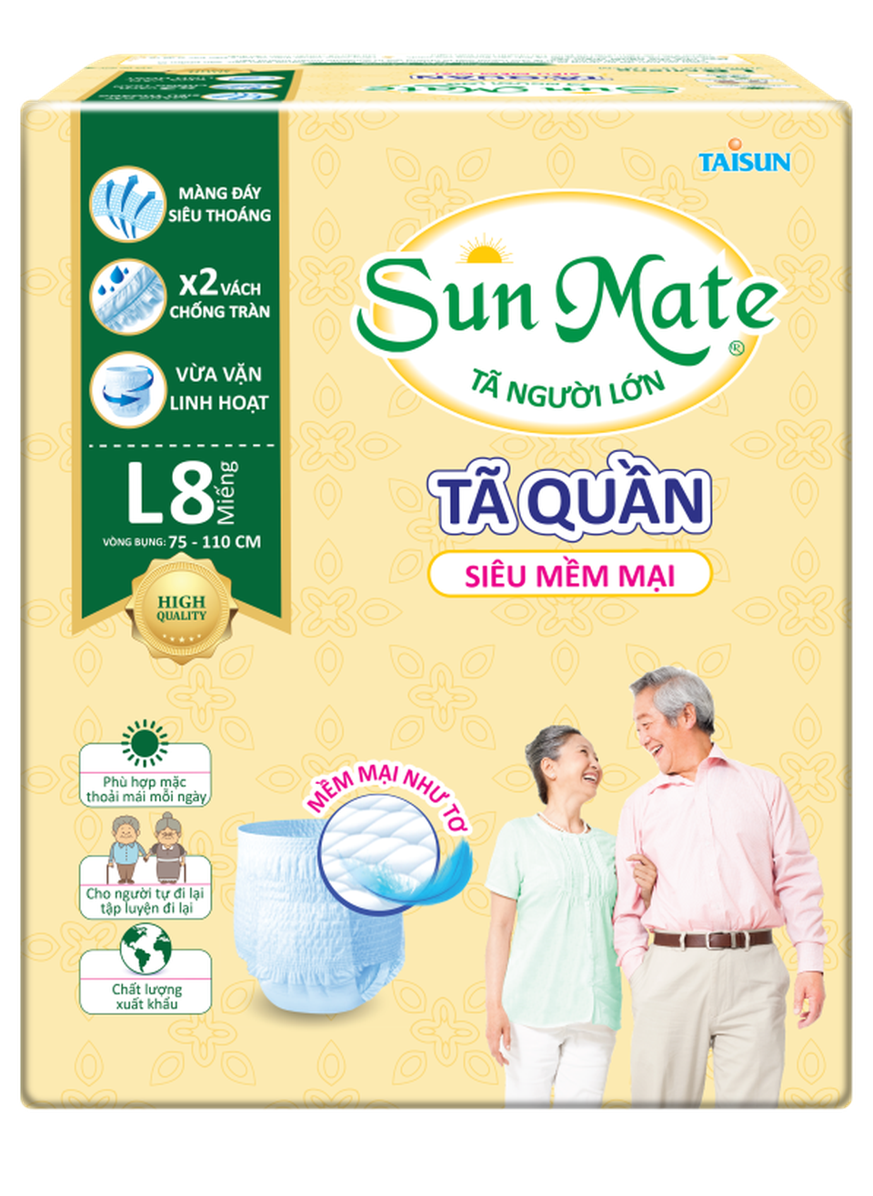 Giải pháp chăm sóc người thân tối ưu với tã quần SunMate - 1 Giải pháp chăm sóc người thân tối ưu với tã quần SunMate - 1