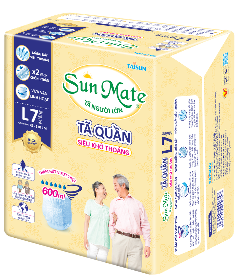 Giải pháp chăm sóc người thân tối ưu với tã quần SunMate - 2 Giải pháp chăm sóc người thân tối ưu với tã quần SunMate - 2