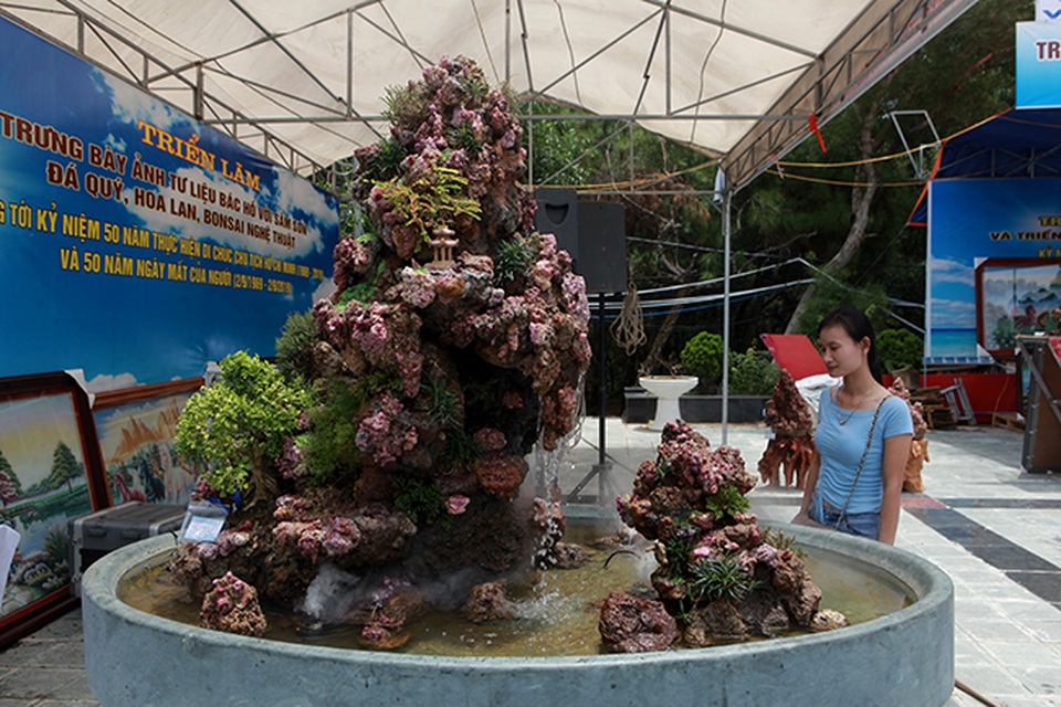 Tích góp đá quý nhiều năm rồi làm hòn non bộ khổng lồ, rao bán 2 tỷ đồng - 1 Tích góp đá quý nhiều năm rồi làm hòn non bộ khổng lồ, rao bán 2 tỷ đồng - 1