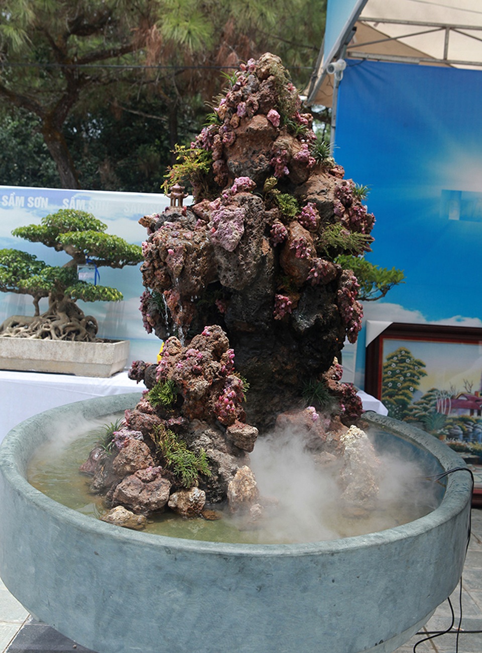 Tích góp đá quý nhiều năm rồi làm hòn non bộ khổng lồ, rao bán 2 tỷ đồng - 10 Tích góp đá quý nhiều năm rồi làm hòn non bộ khổng lồ, rao bán 2 tỷ đồng - 10