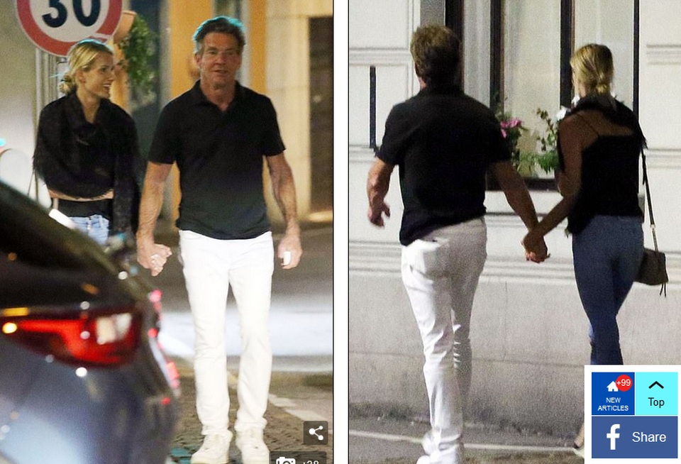 Dennis Quaid tươi tắn đi nghỉ mát cùng bạn gái kém 39 tuổi - 9