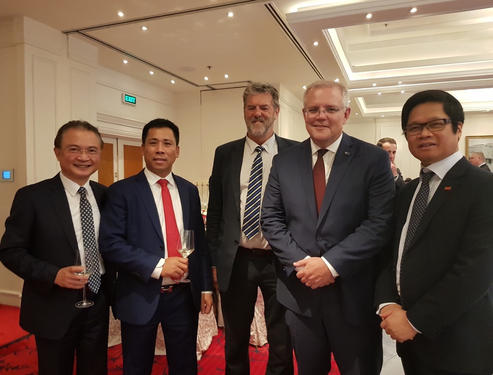 Thủ tướng Australia và phu nhân gặp gỡ các doanh nghiệp hàng đầu Việt Nam - 1 Thủ tướng Australia và phu nhân gặp gỡ các doanh nghiệp hàng đầu Việt Nam - 1