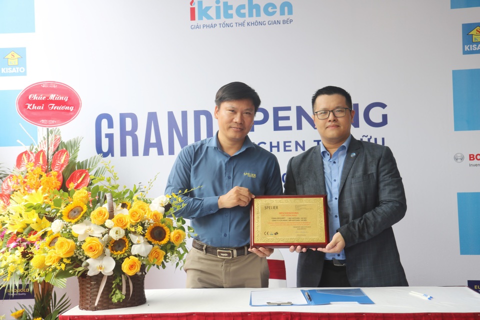 Hệ thống siêu thị bếp iKitchen ký kết hợp tác chiến lược với thương hiệu Bếp Spelier của Đức - 1 Hệ thống siêu thị bếp iKitchen ký kết hợp tác chiến lược với thương hiệu Bếp Spelier của Đức - 1