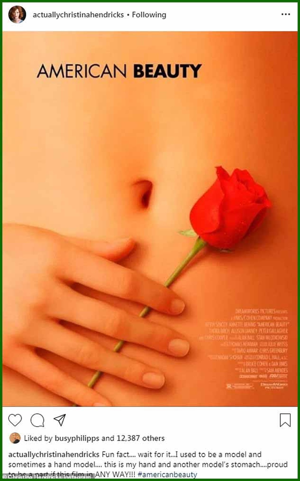Lộ diện người mẫu đằng sau tấm poster phim nổi tiếng gợi cảm - 2 Lộ diện người mẫu đằng sau tấm poster phim nổi tiếng gợi cảm - 2