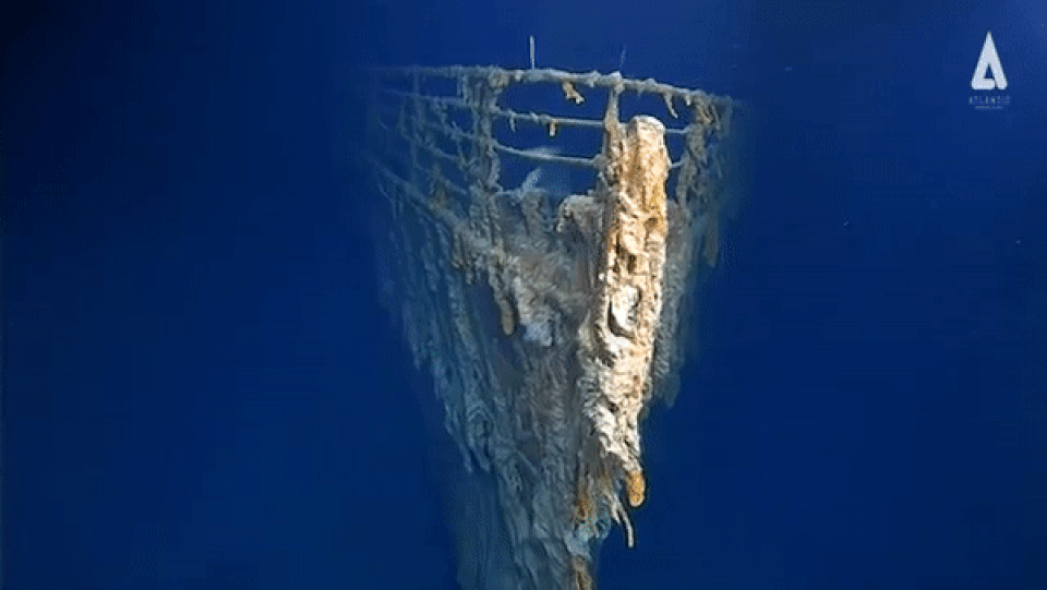 Xác tàu Titanic đang bị vi khuẩn “ăn sạch” sau hơn 100 năm chìm dưới đáy - 1 Xác tàu Titanic đang bị vi khuẩn “ăn sạch” sau hơn 100 năm chìm dưới đáy - 1