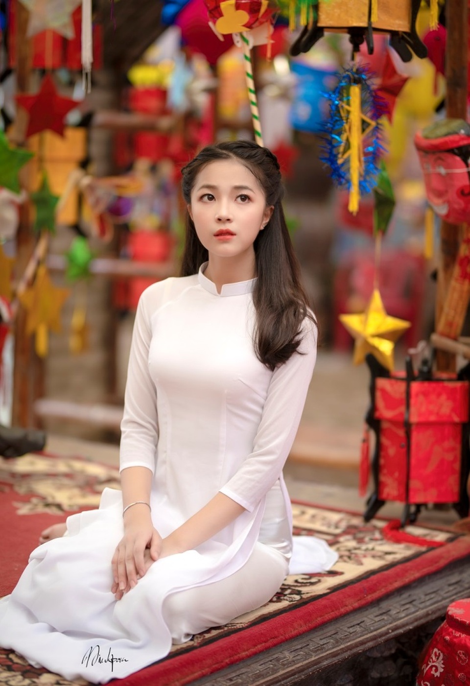 Bộ ảnh mở màn mùa Trung thu của thiếu nữ Hà Nội - 4