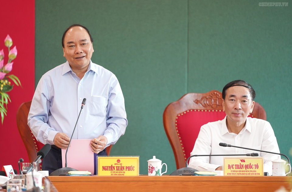 Thủ tướng thăm và làm việc tại Thái Nguyên, Bắc Kạn - 1 Thủ tướng thăm và làm việc tại Thái Nguyên, Bắc Kạn - 1