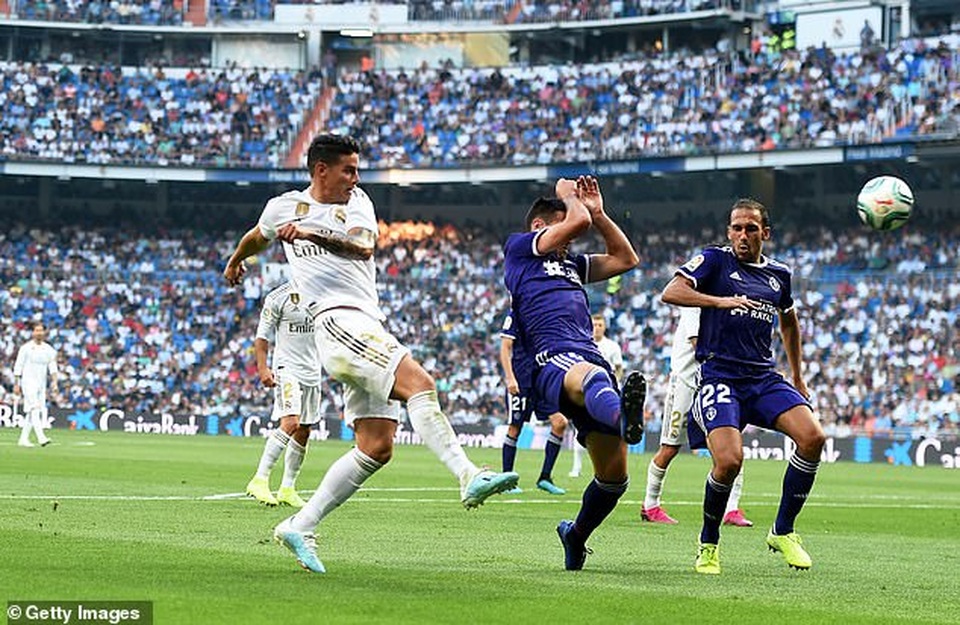 Real Madrid đánh rơi chiến thắng đáng tiếc trước Valladolid - 3