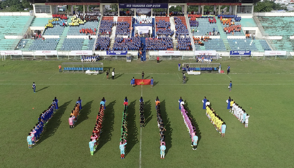 Hào hứng lễ khai mạc Giải Bóng đá thiếu niên U13 Yamaha Cup 2019 - 3 Hào hứng lễ khai mạc Giải Bóng đá thiếu niên U13 Yamaha Cup 2019 - 3