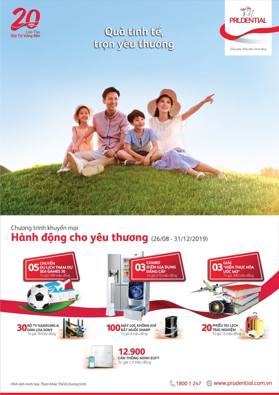 Prudential Việt Nam triển khai chương trình khuyến mại “Hành động cho yêu thương” - 1 Prudential Việt Nam triển khai chương trình khuyến mại “Hành động cho yêu thương” - 1