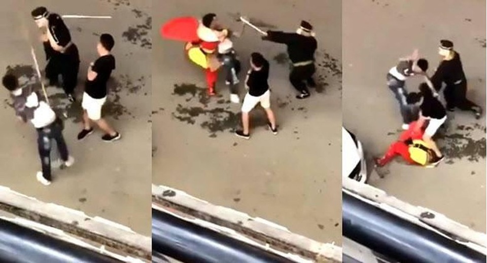 Tôn Ngộ Không và Trư Bát Giới bị nhóm thanh niên đánh bầm dập ở Sa Pa - 1 Tôn Ngộ Không và Trư Bát Giới bị nhóm thanh niên đánh bầm dập ở Sa Pa - 1