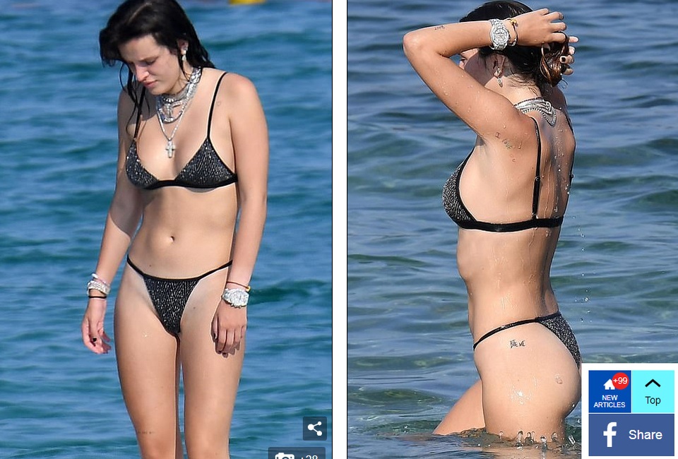 Bella Thorne nuột nà với áo tắm gợi cảm - 1 Bella Thorne nuột nà với áo tắm gợi cảm - 1
