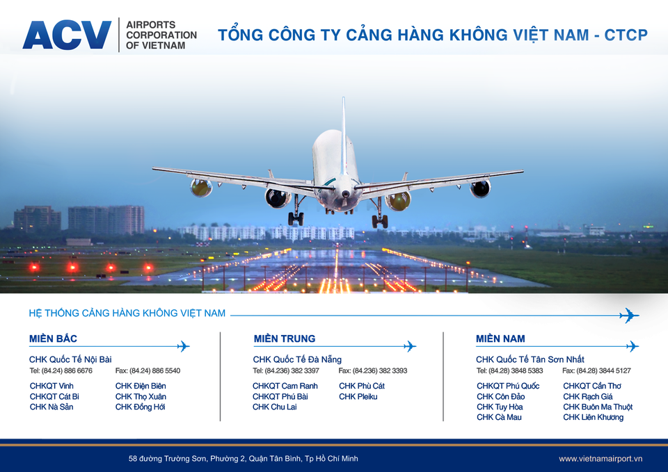 Tổng công ty Cảng hàng không Việt Nam (ACV) được vinh danh “Top 50 Nhãn hiệu nổi tiếng ” năm 2019 - 1 Tổng công ty Cảng hàng không Việt Nam (ACV) được vinh danh “Top 50 Nhãn hiệu nổi tiếng ” năm 2019 - 1