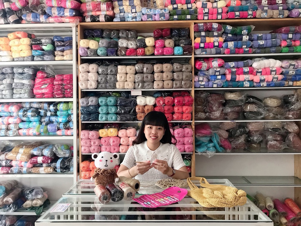 Cô sinh viên phố núi “thổi hồn” vào những cuộn len - 4 Cô sinh viên phố núi “thổi hồn” vào những cuộn len - 4