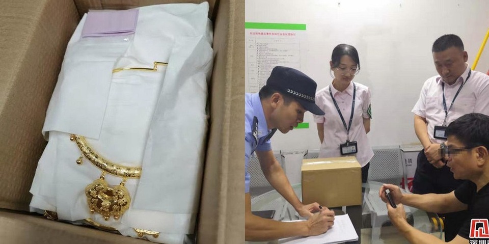 Hành khách để quên hộp chứa vàng trị giá 3,2 tỷ đồng trên tàu - 1