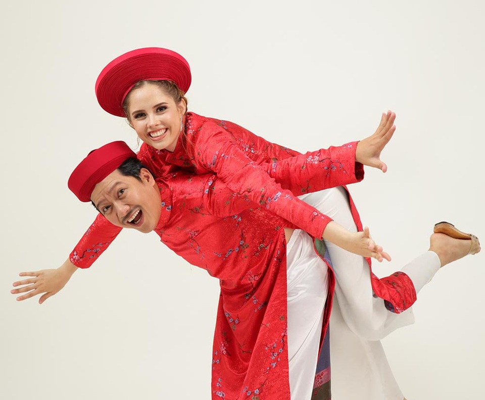 Trường Giang gây bất ngờ khi tung ảnh cưới cùng người mẫu Tây - 6 Trường Giang gây bất ngờ khi tung ảnh cưới cùng người mẫu Tây - 6