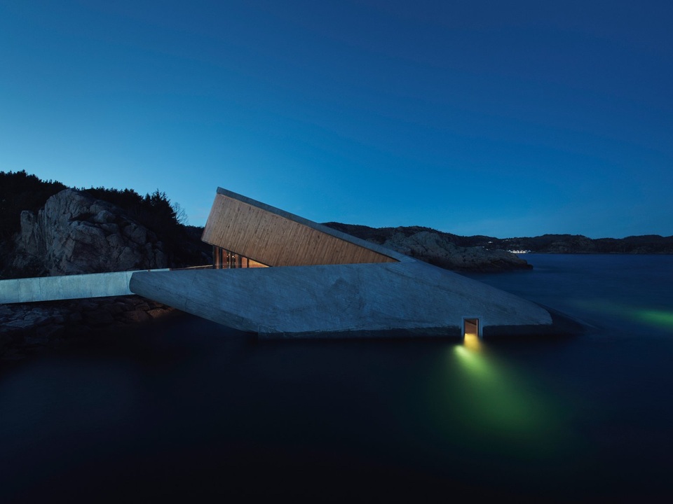 Bên trong nhà hàng dưới nước lớn nhất thế giới ở Na Uy - 1